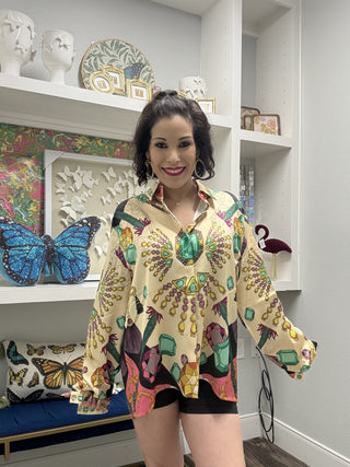 Gem Palace Statement Blouse