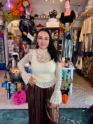 Romance In Lace Top Cream