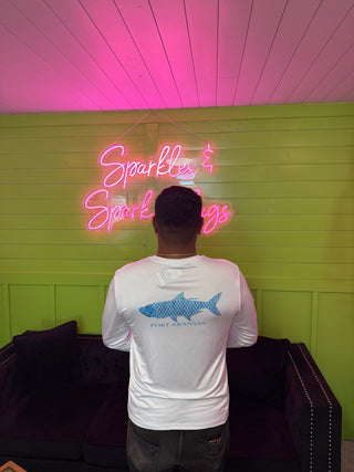 Port Aransas Tarpon Shirt - Blue