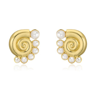 Mini Pearl Shell Earring
