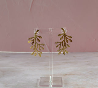 Golden Branch Earrings