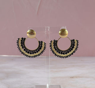 Corales Black Gold Earrings
