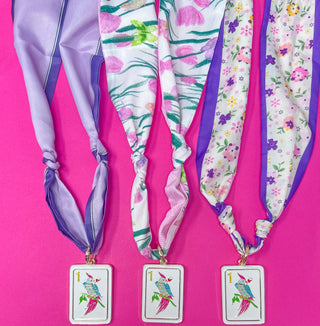 Mahjong Scarf Necklaces
