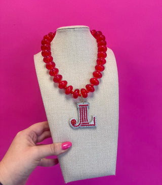 Junior League® Charm Necklace - Red