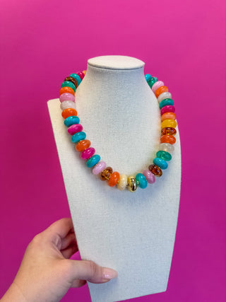 Chunky Bead Multi Necklace