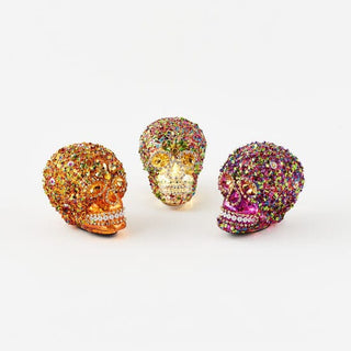 Jeweled Glass Skull