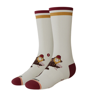 The Jungle Juice Circus Monkey Heel Hammock™ Crew Socks