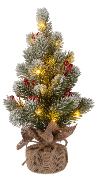 Enchanted Snowfall Pine Tree