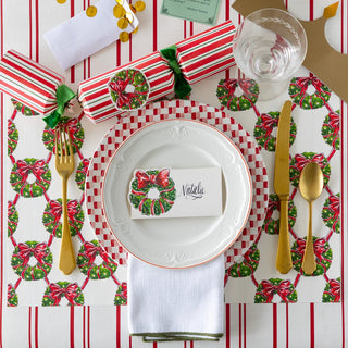 Antique Red Stripe Runner