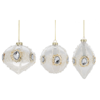 Majestic Pearl & Jewel Ornament