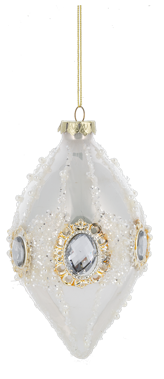 Majestic Pearl & Jewel Ornament