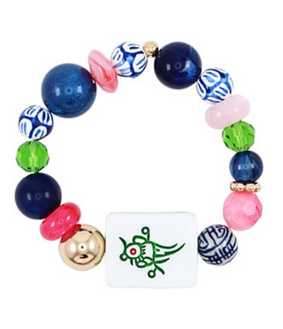Mahjong Bead Bracelet