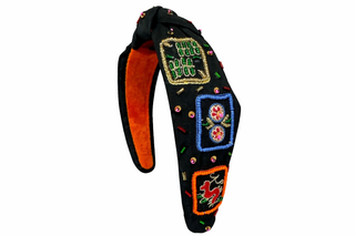 Mahjong Headband -  Black