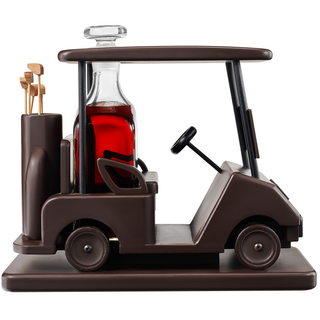 Golf Decanter Whiskey Decanter Brown Mahogany Wood Golf Gifts For Both Men Women Gol