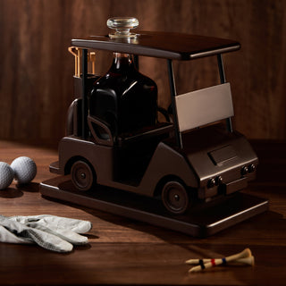 Golf Decanter Whiskey Decanter Brown Mahogany Wood Golf Gifts For Both Men Women Gol