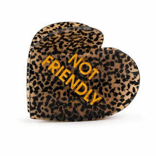 Not Friendly - Acetate Hair Claw Clip