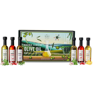 Olive Oil Gourmet Sampler Gift Set Of 6 Premium Extra Virgin Blend Olive Oil Made In Spain Natural F