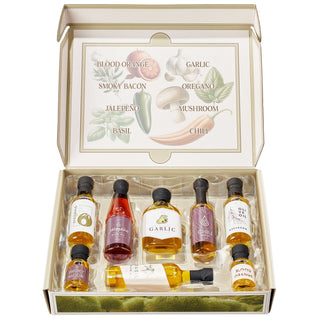 Olive Oil Gourmet Sampler Gift Set Of 8 Premium Extra Virgin Olive Oil Made In Spain Natural Flavors