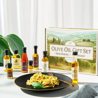 Olive Oil Gourmet Sampler Gift Set Of 8 Premium Extra Virgin Olive Oil Made In Spain Natural Flavors