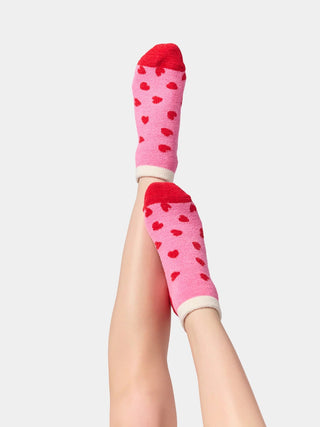 Mini Hearts Home Socks Shiraleah
