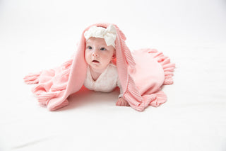 Ruffle Knit Blanket Bei Bei
