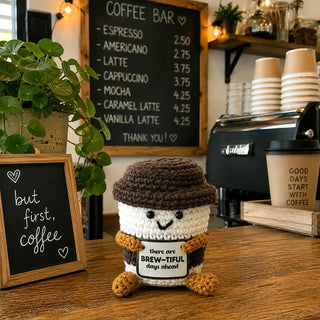 Coffee - Crocheted Mini Collectable Pavilion