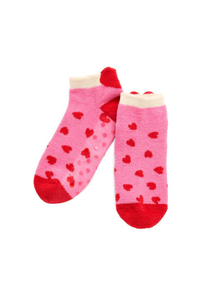 Mini Hearts Home Socks Shiraleah
