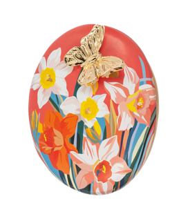Printed Botanical Art Stone - Assorted Ganz