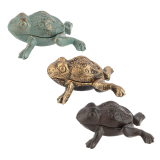 Painted Frog Key Hider Assorted Colors Ganz