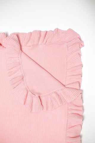 Ruffle Knit Blanket Bei Bei