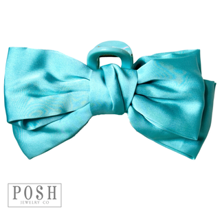 Clip on hair bow - LC