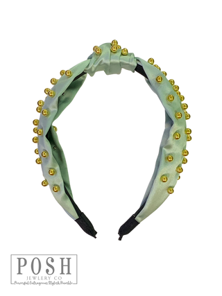 Satin headband - LC