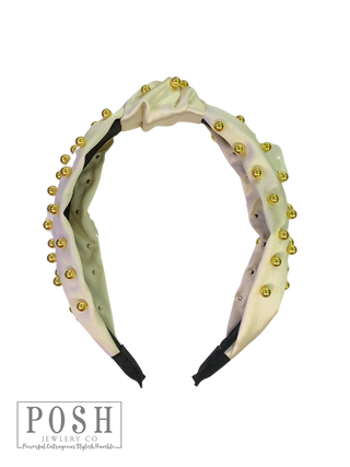 Satin headband - LC