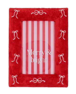 Festive Stitch Velvet Frames