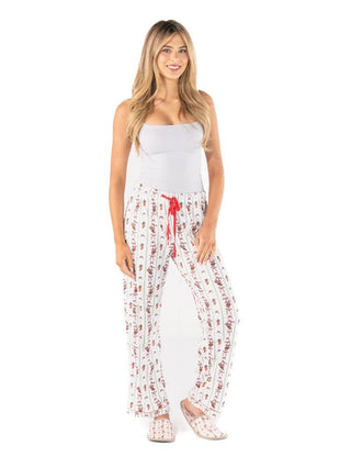 Santa Tied With a Bow Simply Soft Pajama Pants