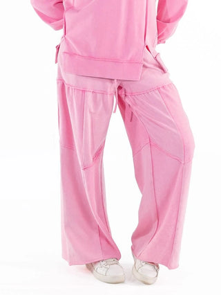 Pink All Day Mineral Wash Pants
