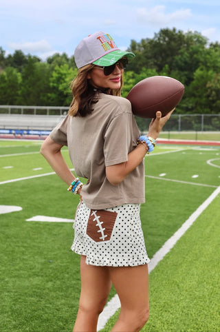 Football Denim Dot Short *Pre-Order*
