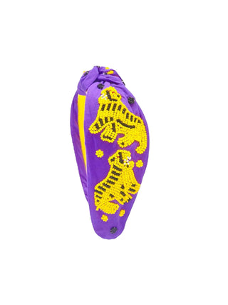 *Headband Knot - Tiger Lavender