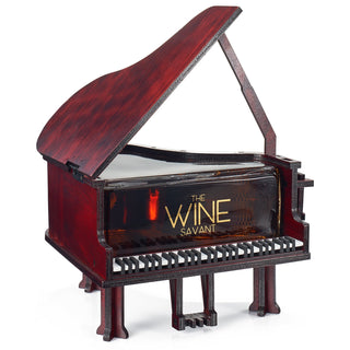 Piano Shaped Whiskey Wine Decanter 25OZ Pianist Instrument Unique Decanter Set With Beautiful Gift B