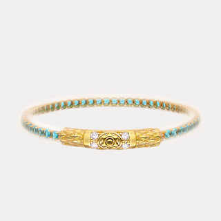 BudhaGirl Queen All Weather Bangle® (AWB®) - Aqua