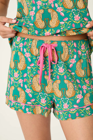 Cheetah Bonita Dreams Pajama Shorts
