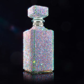 Unique Diamond Rhinestone Decanter 730 Ml Luxurious Whiskey Tequila Wine Decanter Dazzling All Over