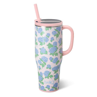 Swig Hydrangeas Mega Mug 40oz