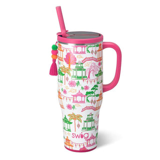 Swig Pagoda Paradise Mega Mug 40oz