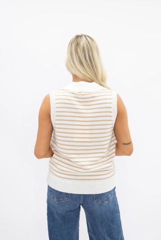 Vanilla Latte Sweater Vest