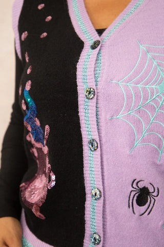 Witchy Elements Halloween Sweater Vest