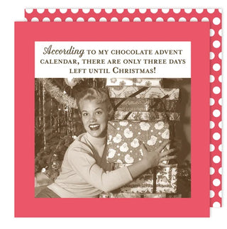 Advent Calendar Holiday Napkin