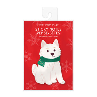 Christmas Dog Sticky Notes