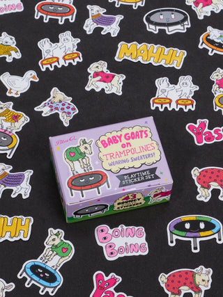 Overly Dramatic Unicorns Sticker Set