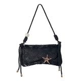 DiFerdinando-Eternal Afterglow Midnight Shoulder Bag Black